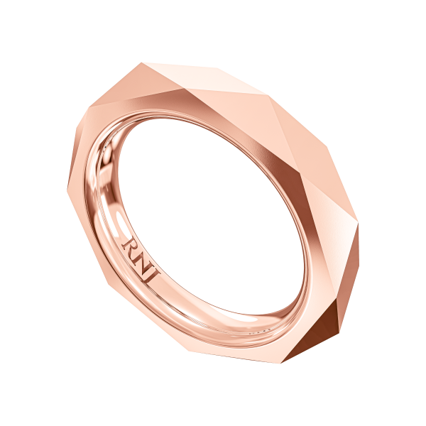 Обручальное кольцо "Геометрия"