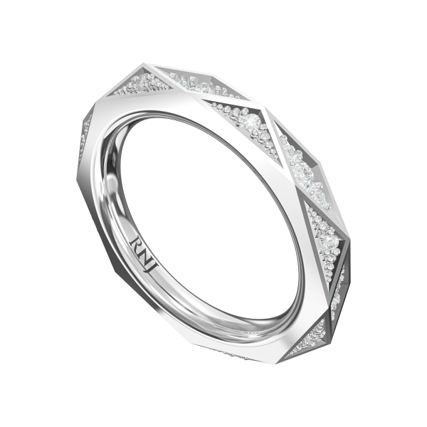 Обручальное кольцо "Геометрия"