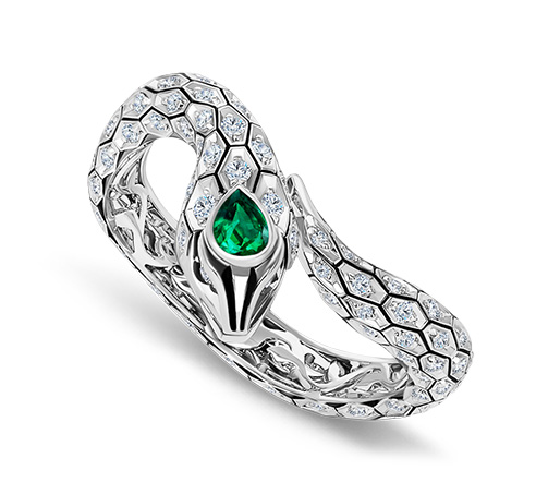 Голубая змейка