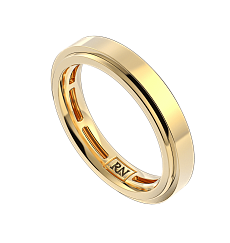 Кольцо обручальное Сатурн