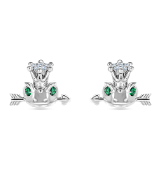 Пусеты Царевна-лягушка