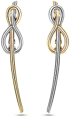 Серьги Roman Nikonov Узел любви