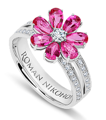 Кольцо Roman Nikonov Цветик