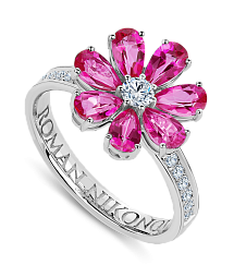 Кольцо Roman Nikonov Цветик