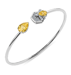 Браслет Пчела на соте